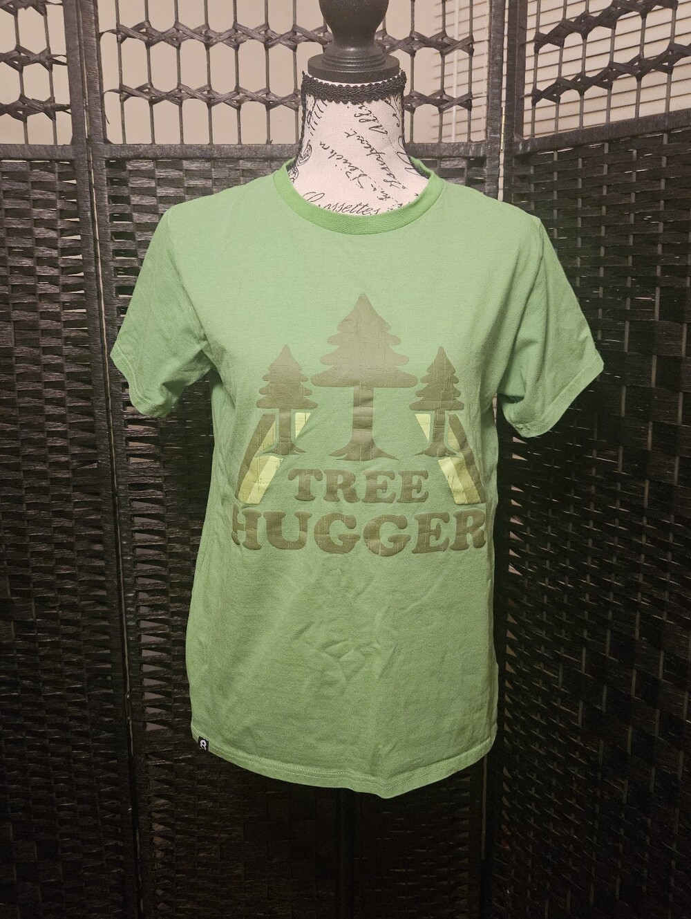 Tree Hugger Green Graphic Tee